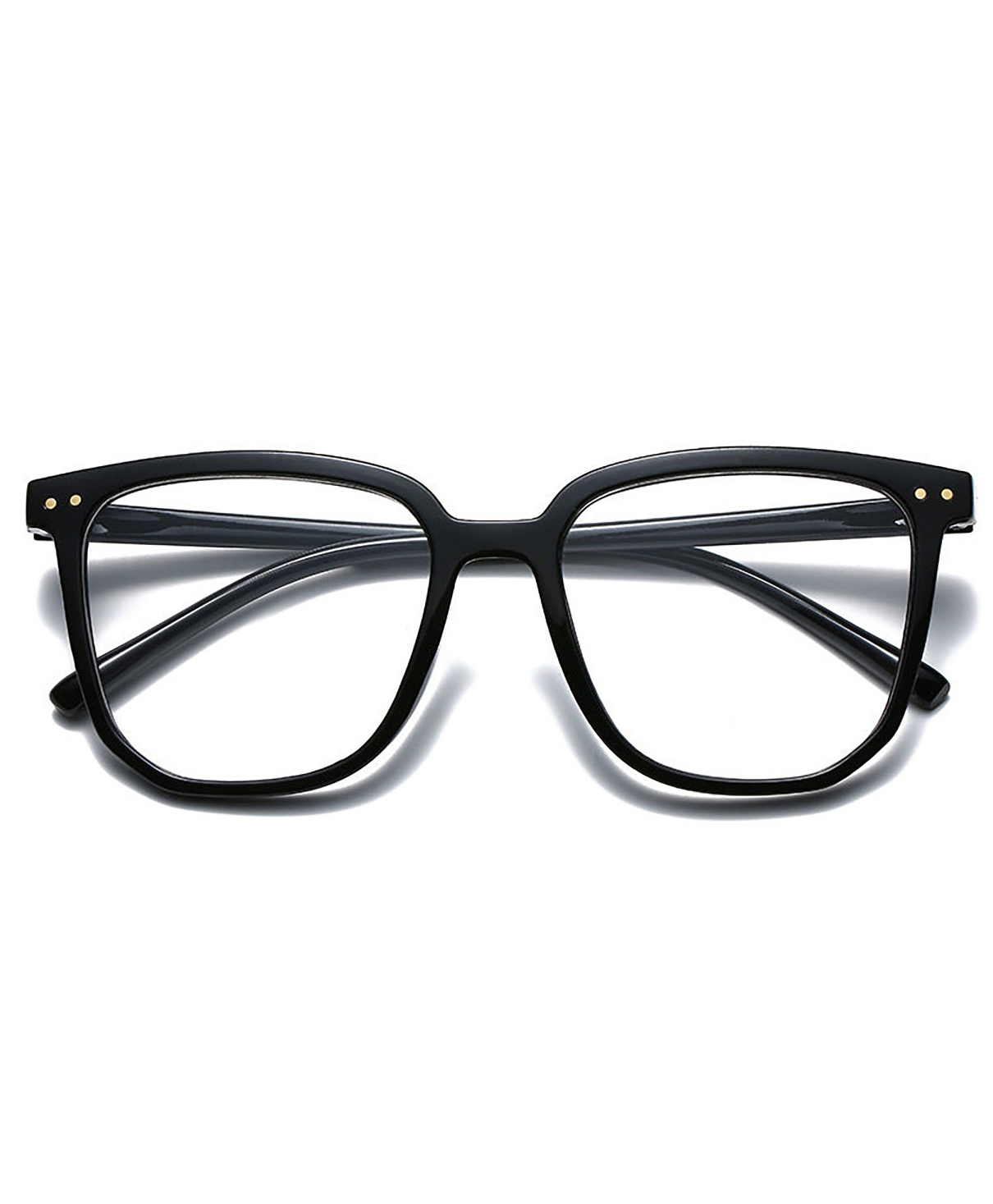 SYGA Women Anti-Blue Light Plain Glasses For Adult Student Glasses Black Frame-image-30