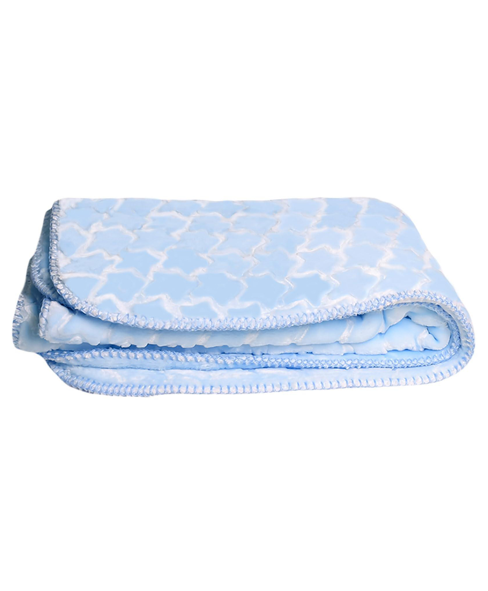 THE LITTLE LOOKERS Baby Blanket - Soft and Breathable Baby Wrapper, Swaddle for New Born Baby/Infants - Blue-picture-13