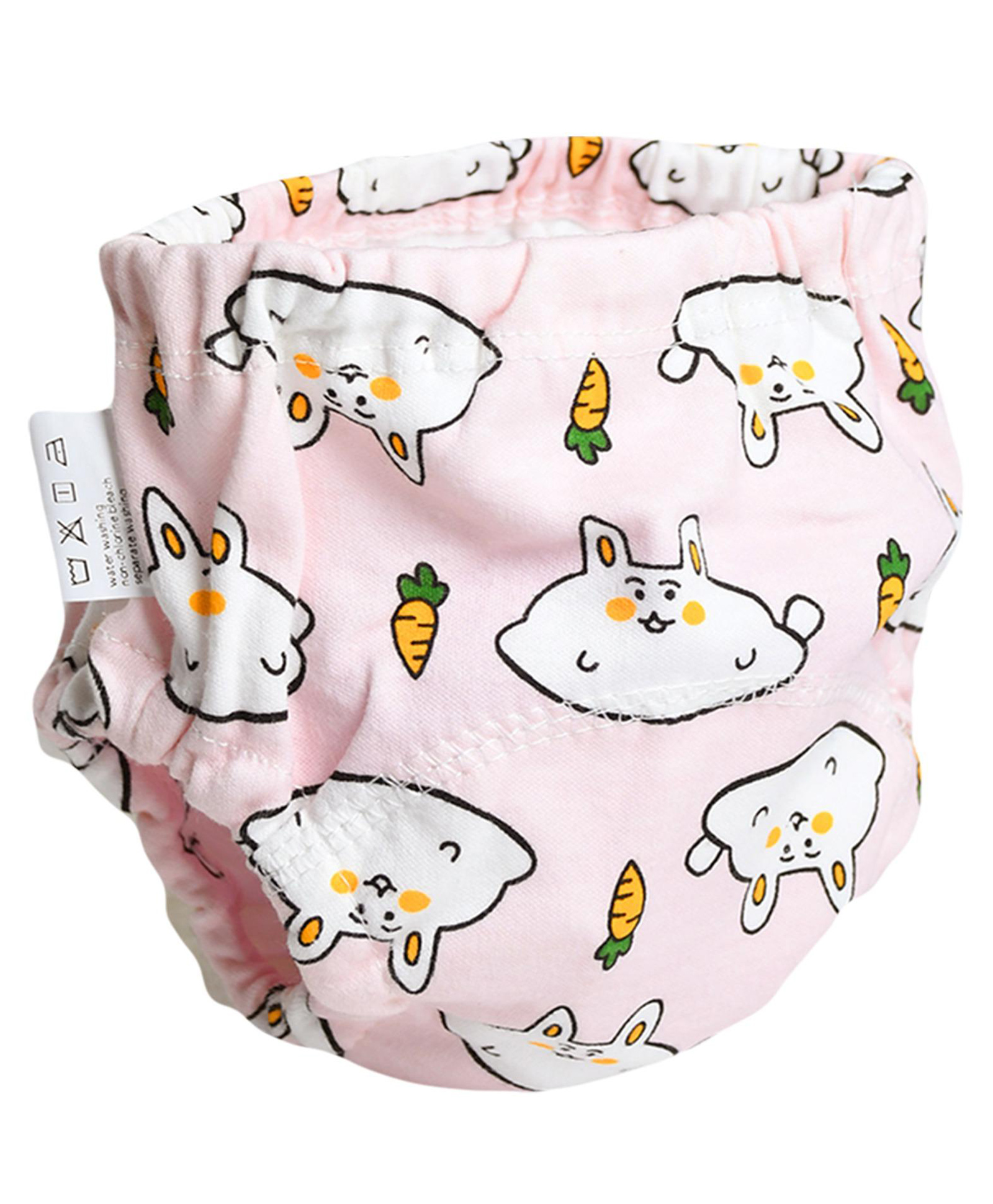 THE LITTLE LOOKERS Potty Training Pants for Babies I Reusable & Waterproof Pull up Underwear | Cloth Diaper for Babies-Pink (6 Months - 12 Months) (Pack of 1)-image-8