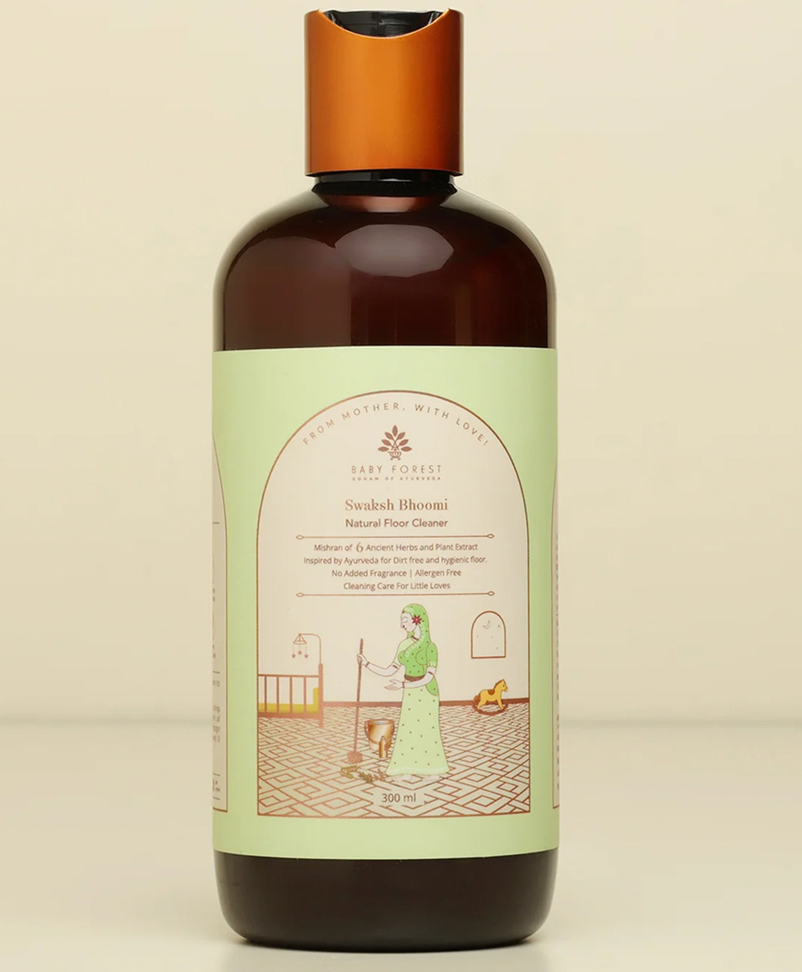 Baby Forest Swaksh Bhoomi Natural Floor Cleaner | Made with Finest Ayurvedic Ingredients | 300 ml-picture-18