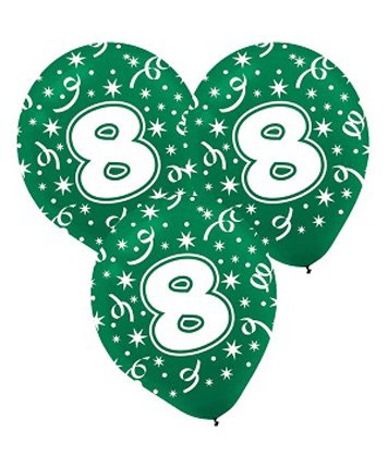 Funcart Number 8 Balloons - 10 Pieces-image-19