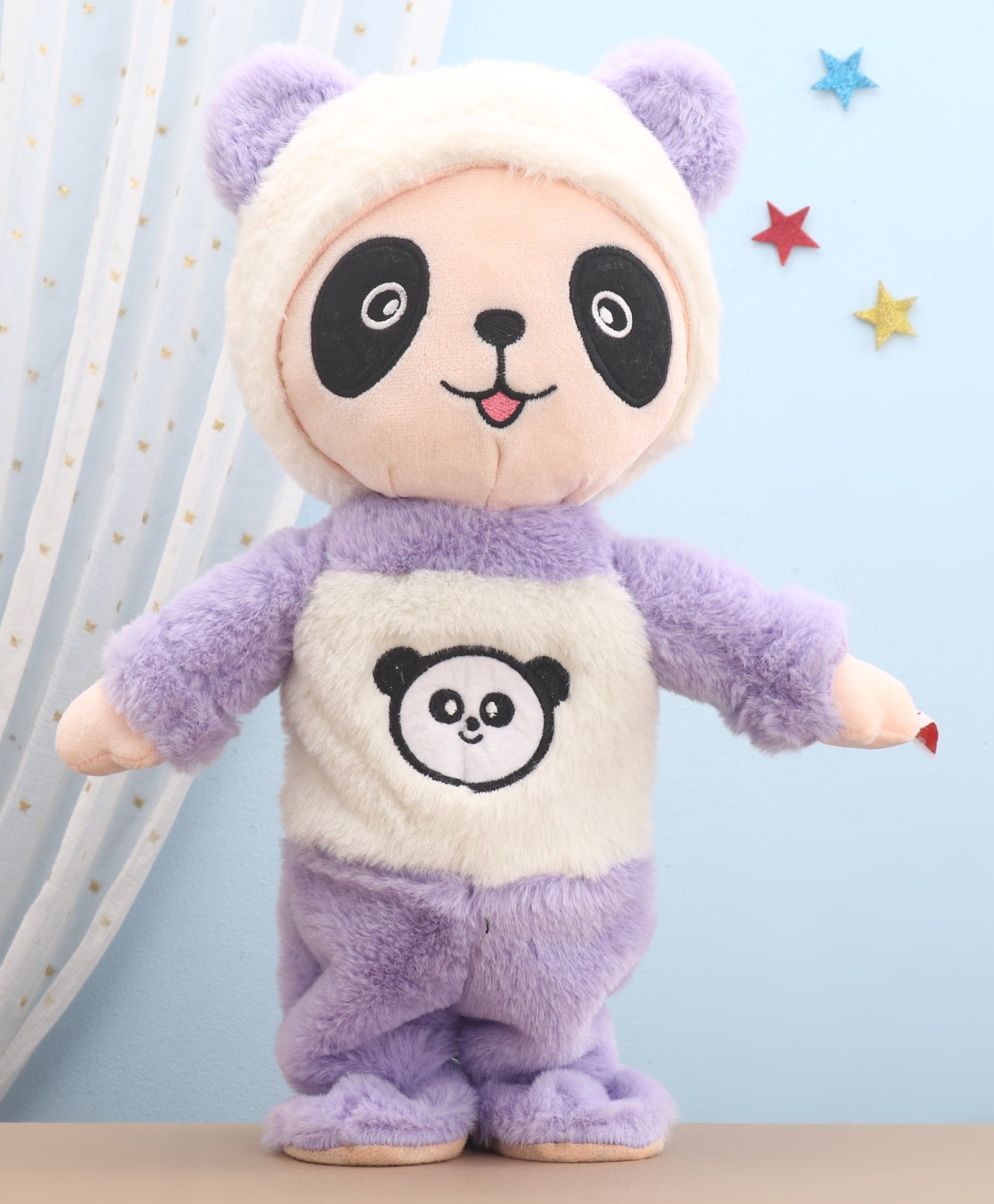 Aarohi Musical Toys Tic Tac Toe Panda - Height 37 cm(Color May Vary)-image-13
