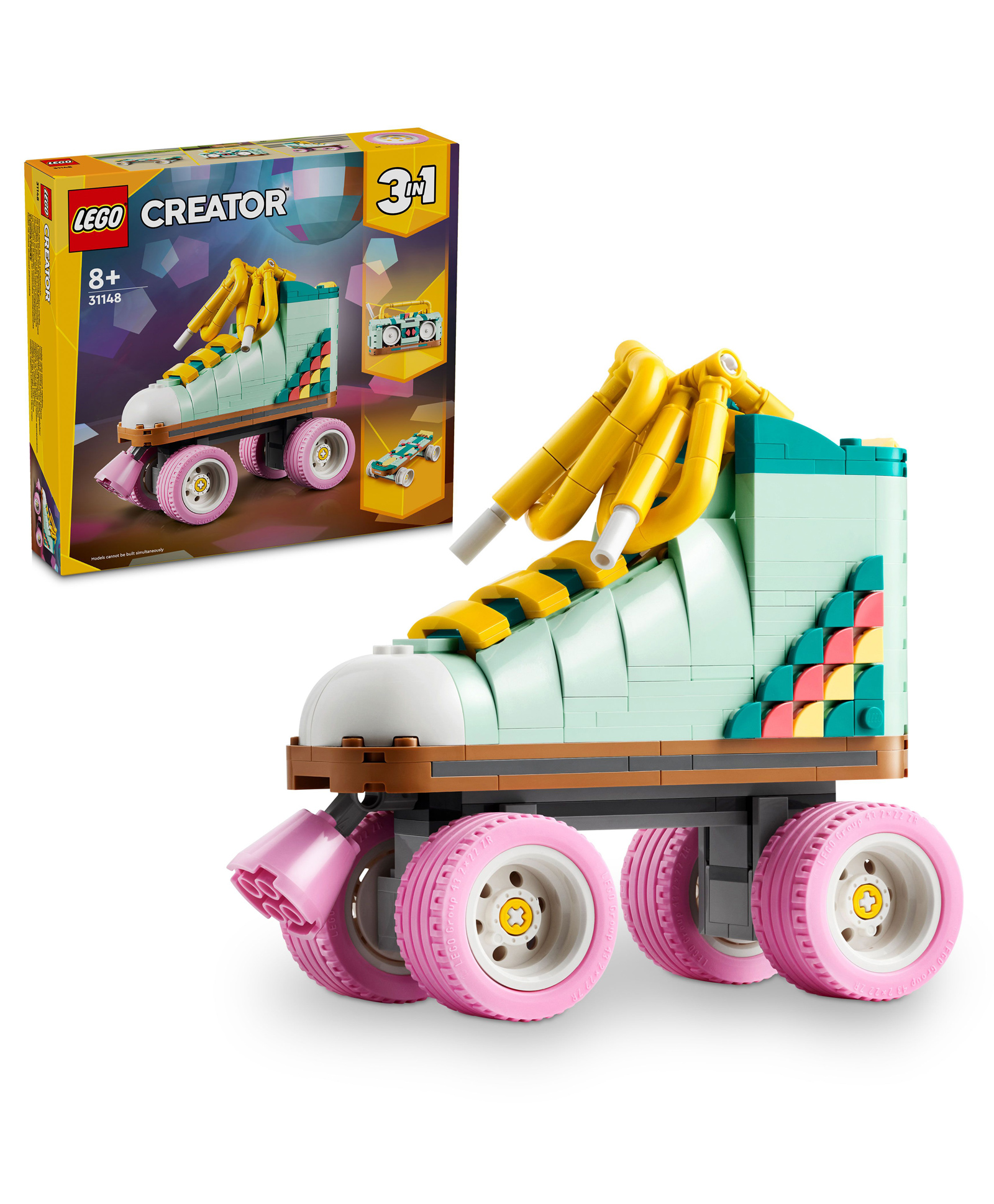 LEGO Creator Retro Roller Skate 3in1 Toy 342 Pieces - 31148-picture-14