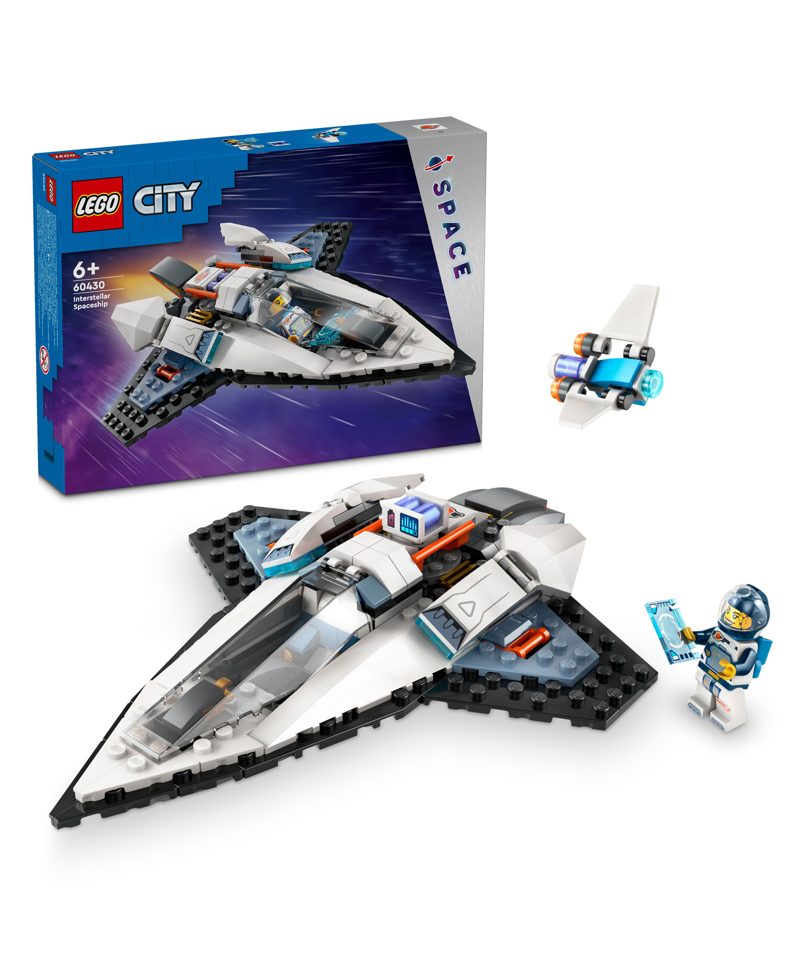 LEGO City Interstellar Spaceship Toy Playset 240 Pieces - 60430-picture-24
