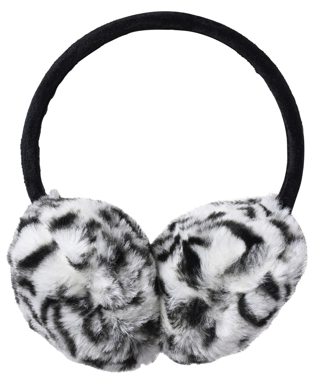 Kid-O-World Animal Printed Earmuffs - Black-image-39