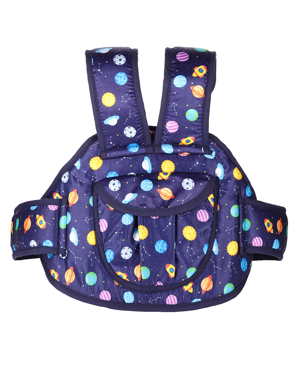 Chinmay Kids Safety Harness Belt for Kids Vehicle Motorcycle Ride Strap for Two Wheeler Back Carry Baby Carrier (Dark Blue)-image-17