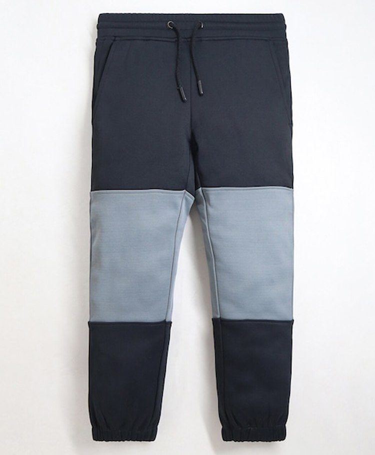 Cherry Crumble By Nitt Hyman Colour Blocked Pant - Black & Grey-picture-16