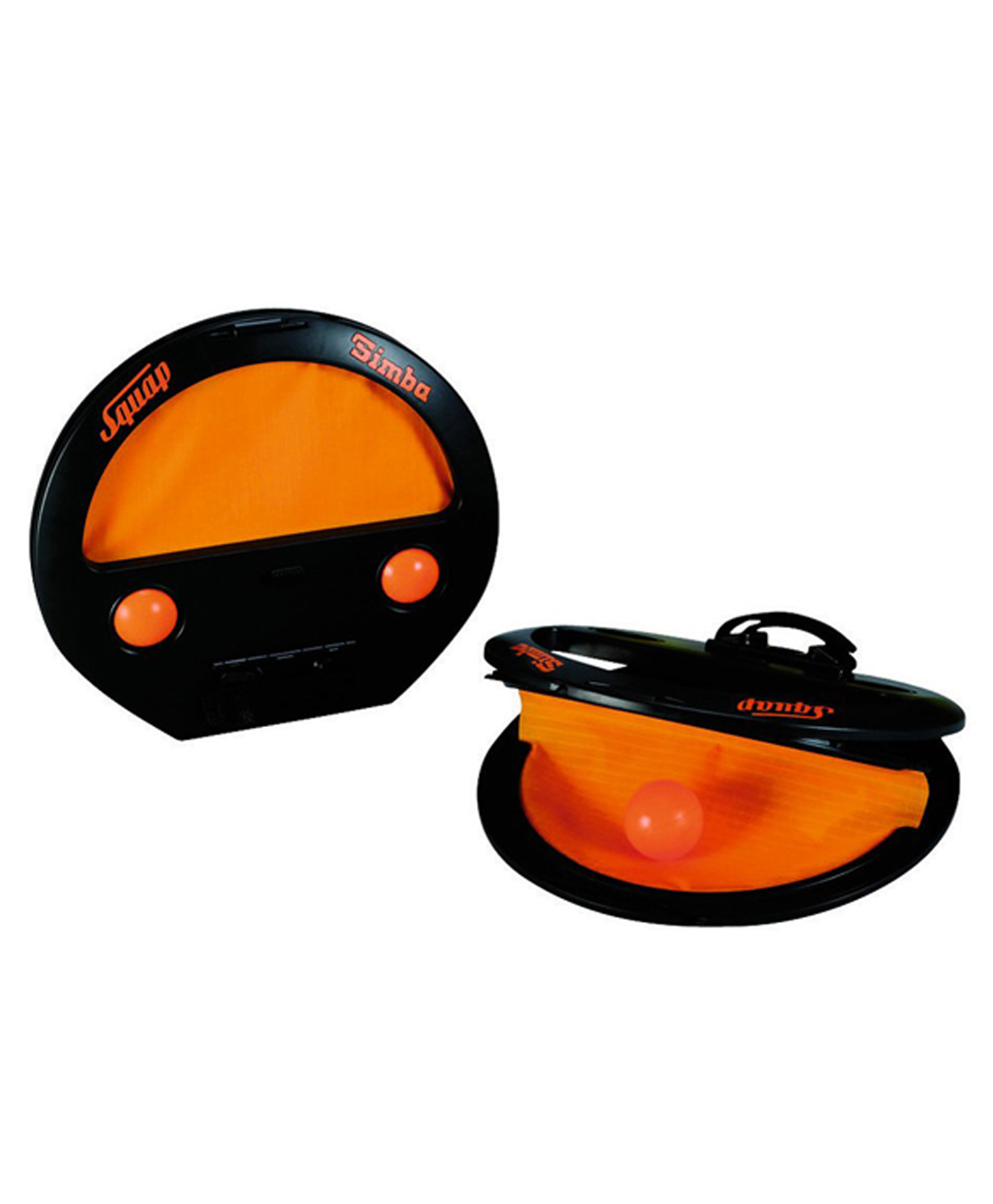 Simba Catch Ball Game with Two Mitts and Two Balls - Black & Orange-picture-10