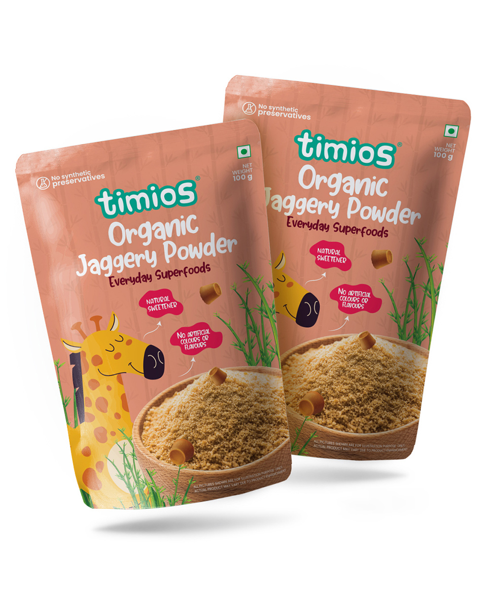 timios 100% Organic Immunity Booster Jaggery Powder Pack of 2 - 100 g Each-image-12