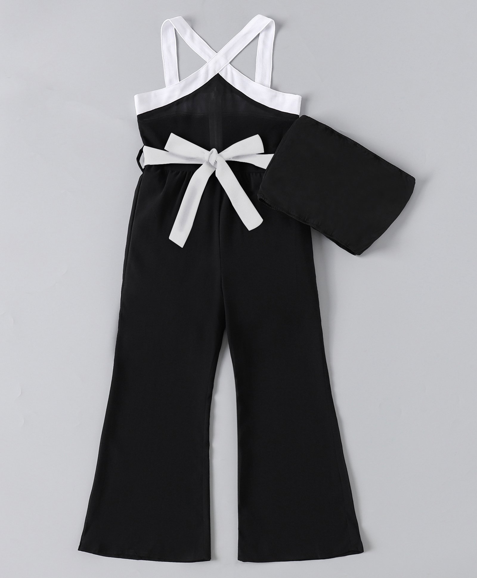 Kookie Kids Sleeveless Jumpsuit - Black-picture-17