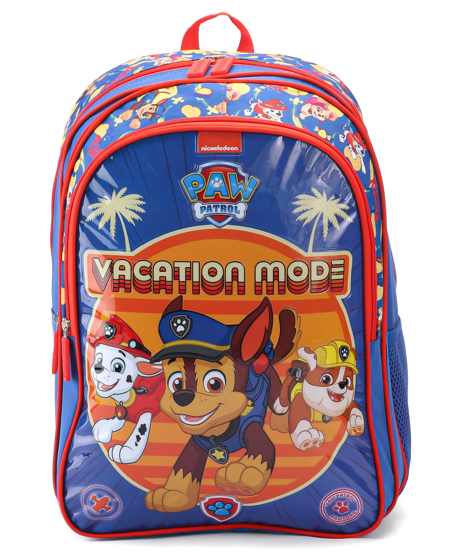 Paw Patrol-Inspired School Bag for Little Rescuers Paws and Adventures -14 Inches-image-35
