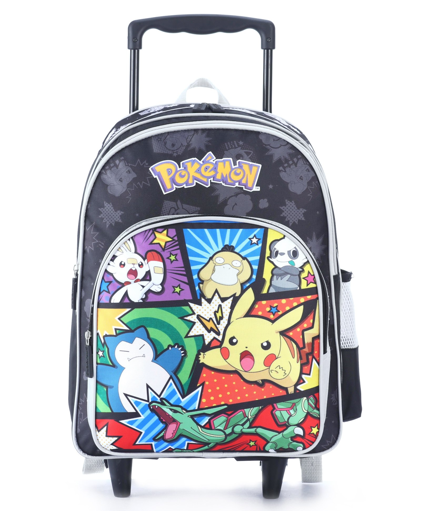 Pokemon School Trolley Bag Style Dive into Learning with Cool Confidence Black - 16 Inches-image-42