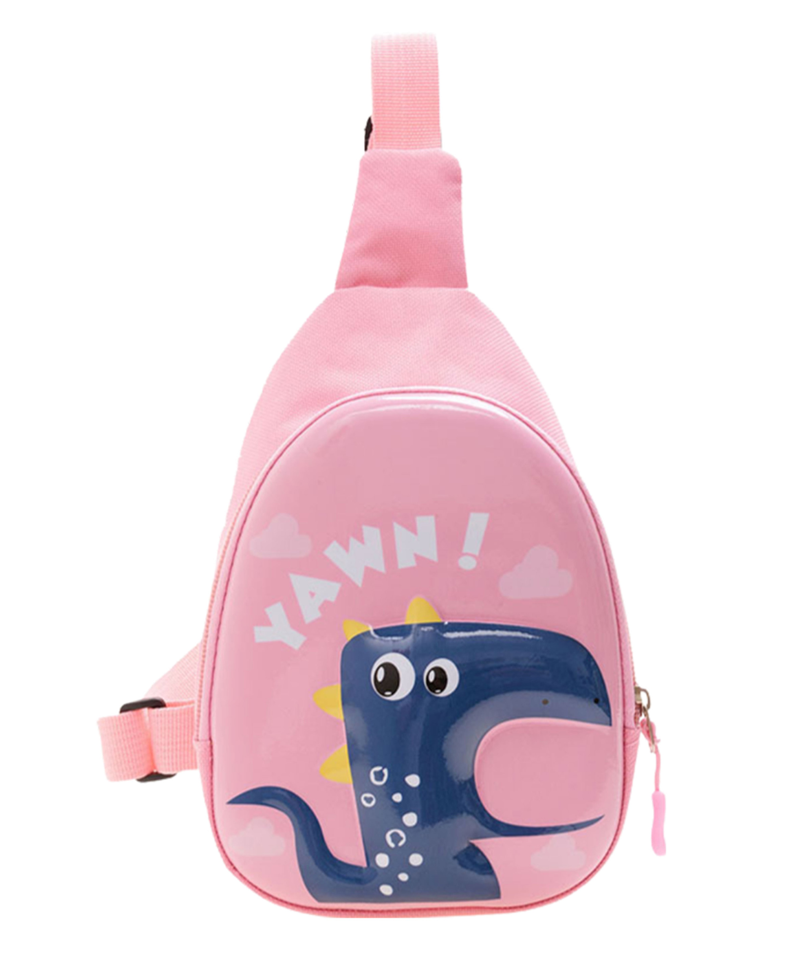 Bembika Shoulder Bag for Kids, Small Bags for Girls & Boys, Stylish Daypack Cross Body Sling Bag - Baby Pink-image-4