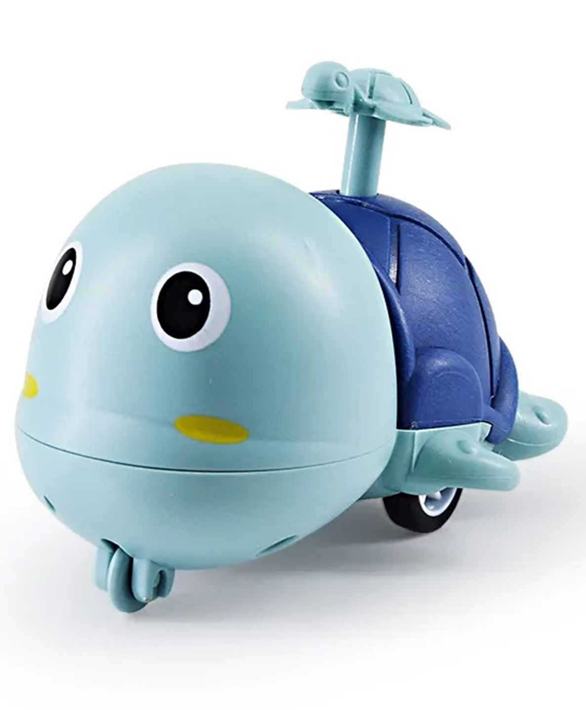 ADKD Press to Go Inertial Cute Turtle Toy for Kids Pack of 1- (Color May Vary)-picture-8