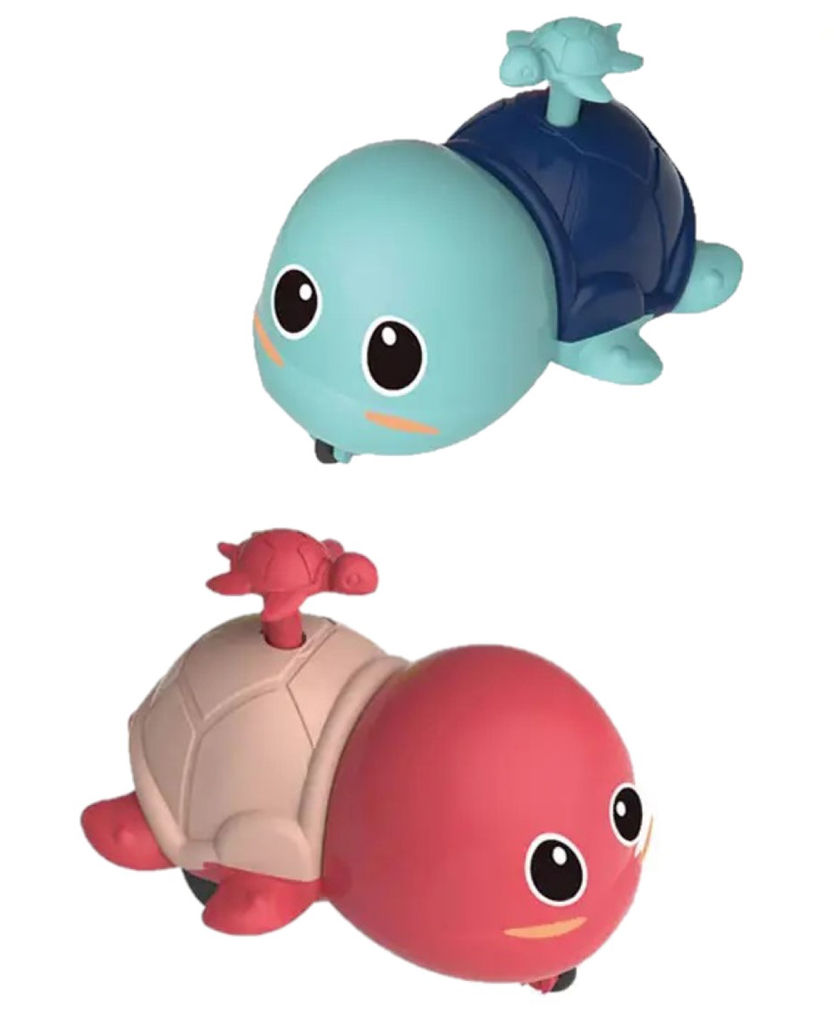 ADKD Press to Go Inertial Cute Turtle Toy for Kids Pack of 2- Color May Vary-picture-31