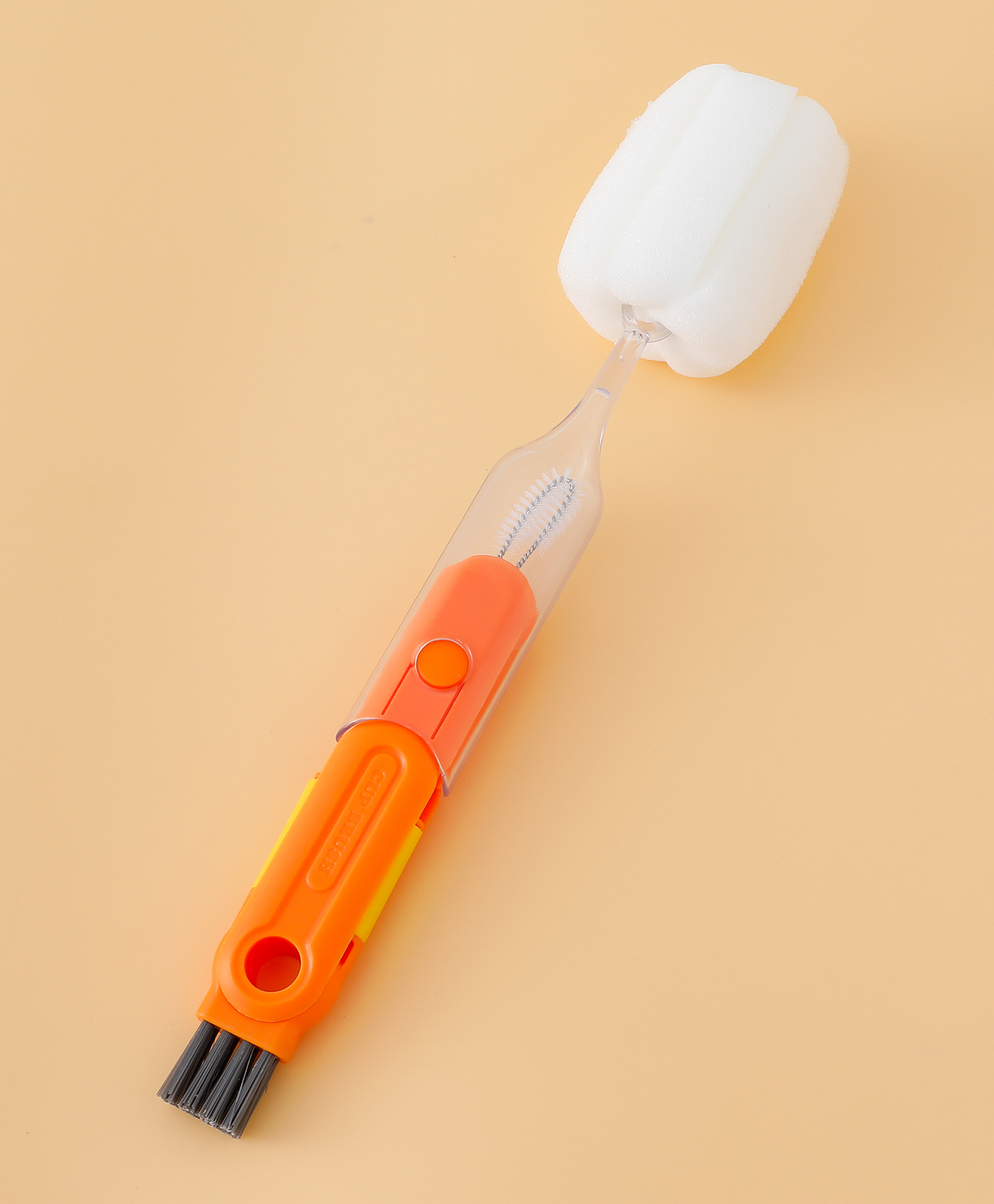 Bottle and Nipple Cleaning Brushes - Orange-image-28
