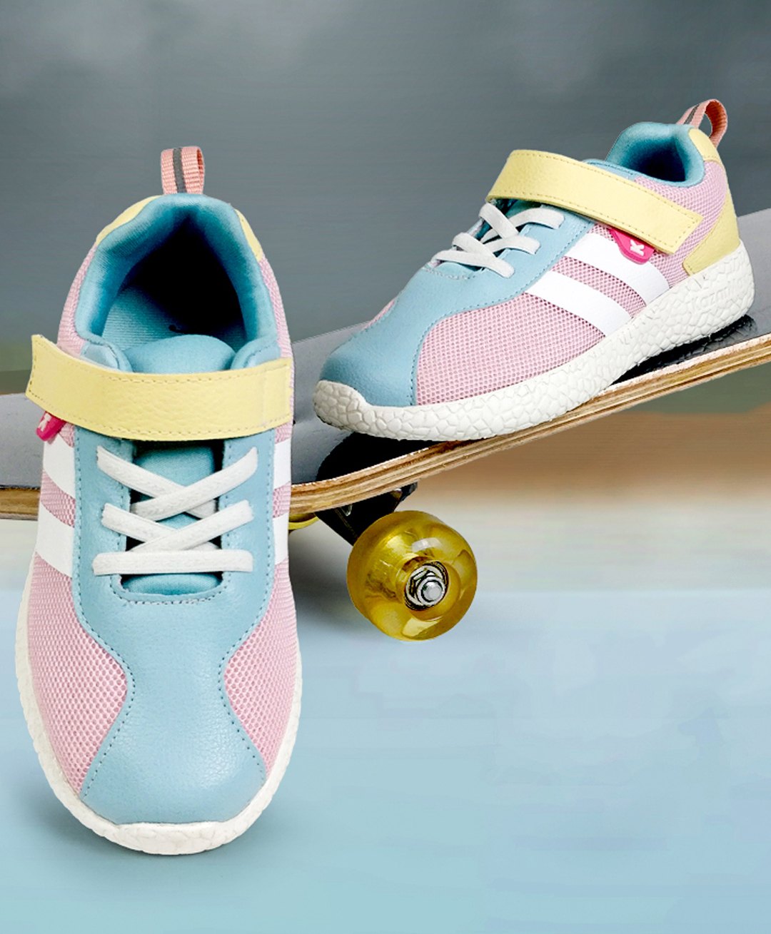 KazarMax Colour Block Sneakers - Multi Colour-image-4
