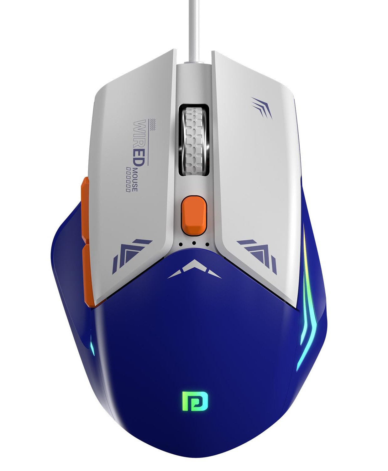 Portronics POR-2016 Vader Wired Gaming Mouse with 6 Buttons and Ergonomic Design-Blue-image-20