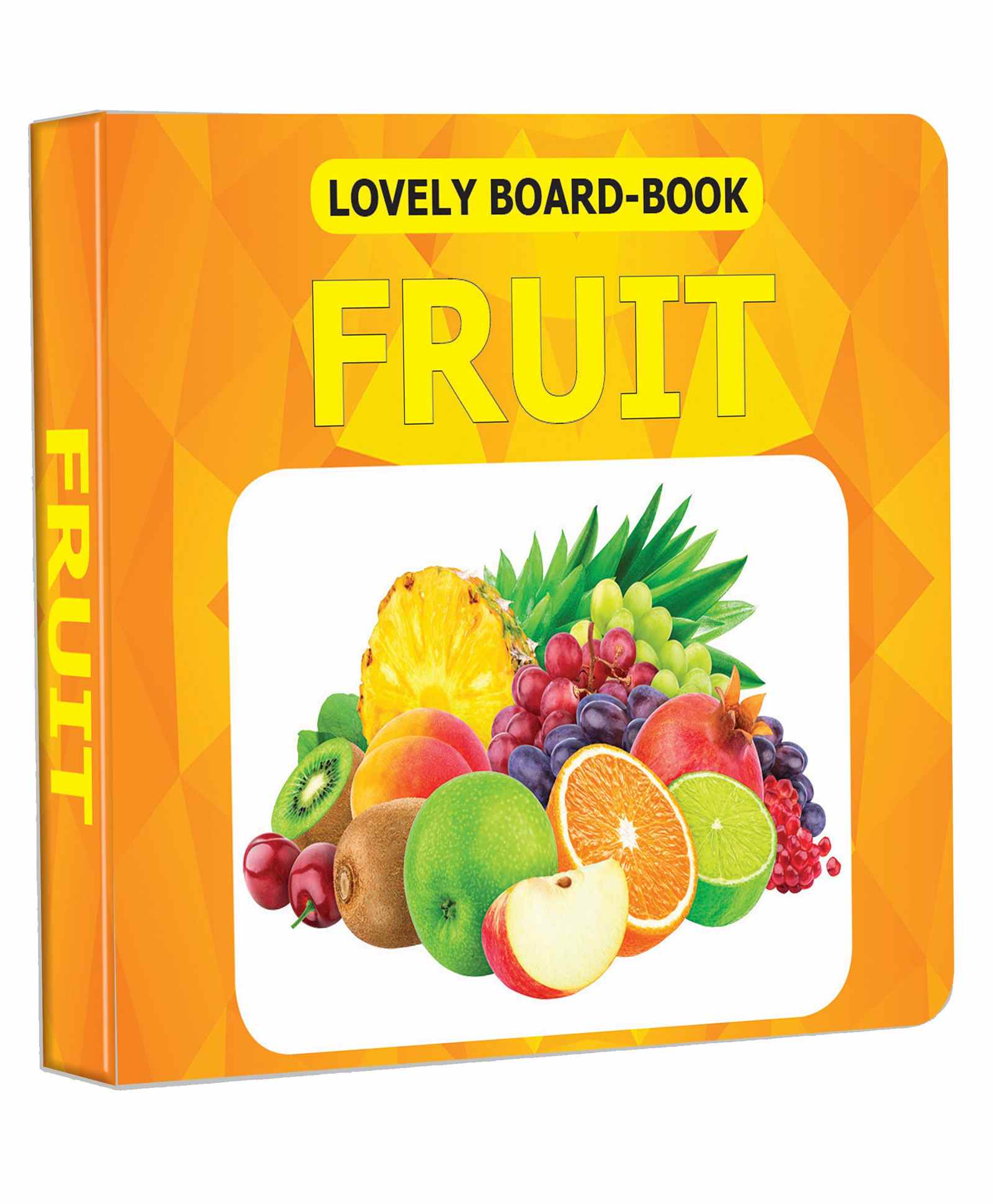 dreamland publications Dreamland Fruit Board Book for Children Easy to Hold Early Learning Picture Book to Learn Fruit Lovely Board Book Series - English-picture-30