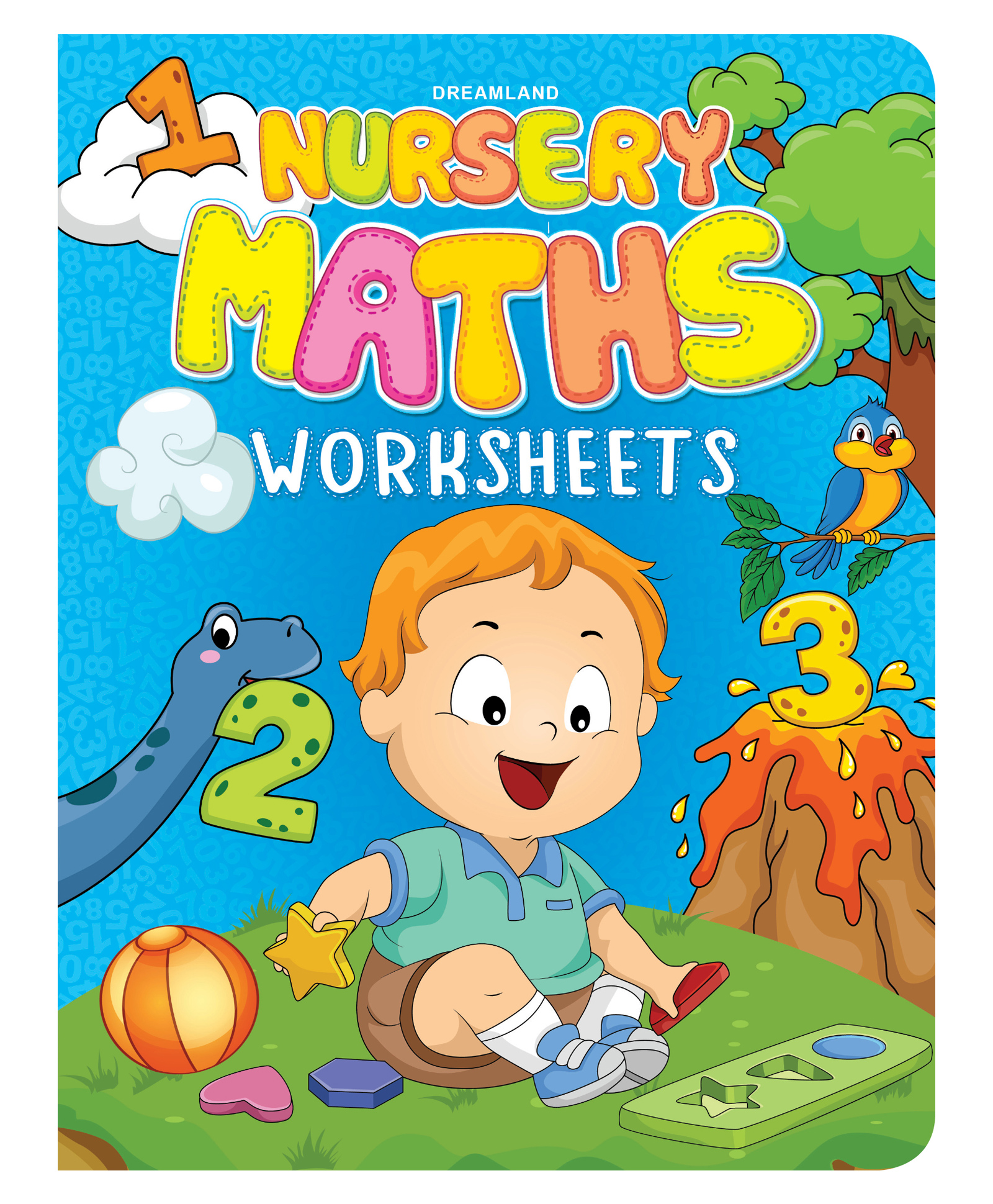 Nursery Maths Worksheets , Early Learning Book - English