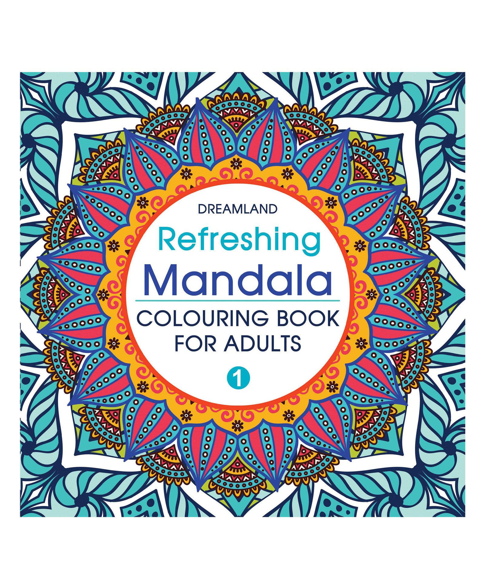 dreamland publications Dreamland Refreshing Mandala- Colouring Book for Adults Book 1- English-picture-43