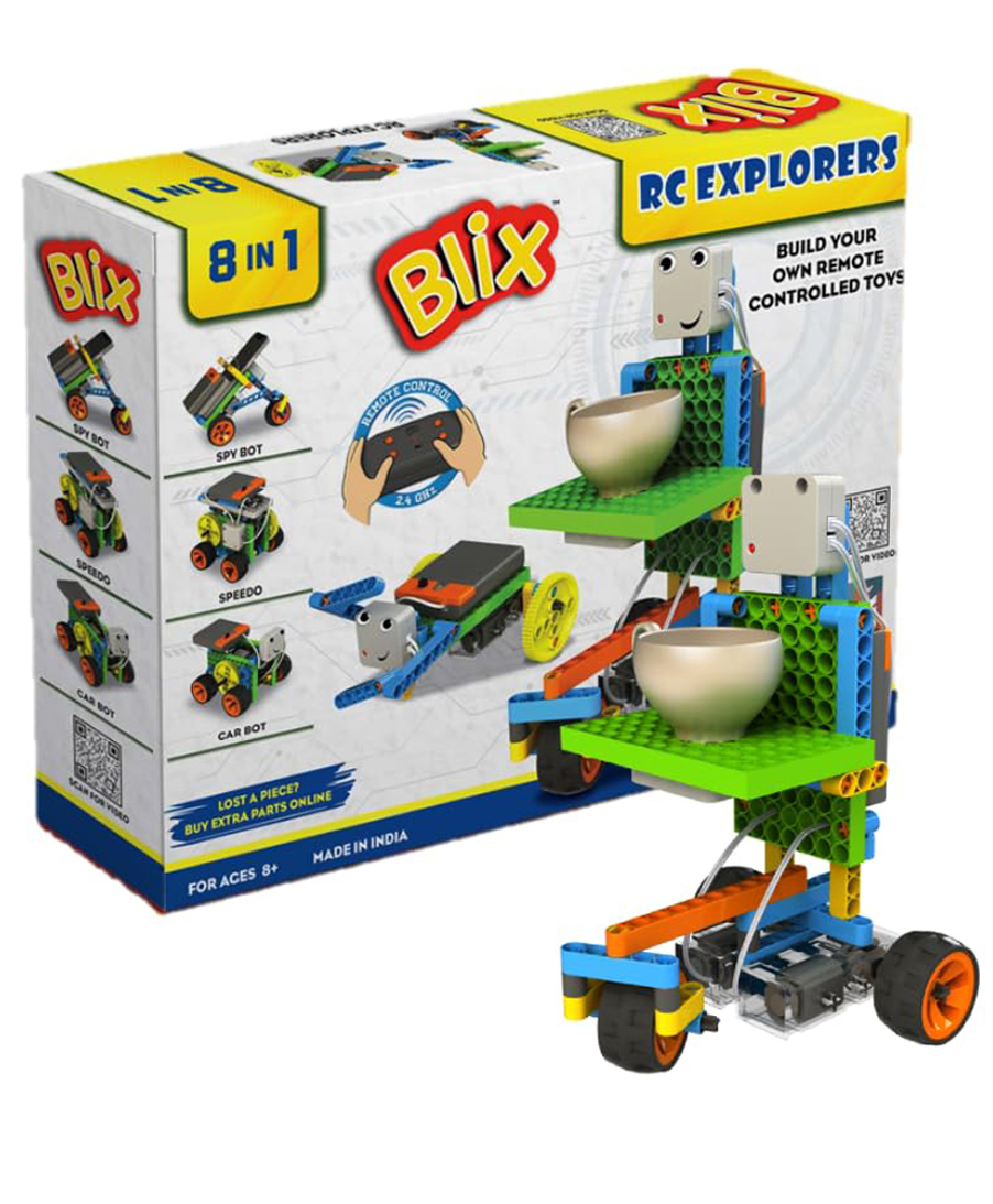 Zephyr Blix RC Explorer DIY Remote Control Toy - Multicolor-image-21