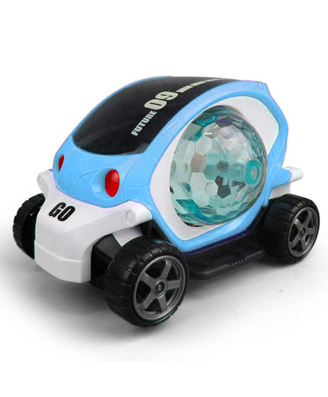 VGRASSP Bump and Go Action 360 Degree Rotating Battery Operated Future Stunt Car Toy for Kids - with Beautiful And Colorful 4D Lights and Dynamic Music (Blue)-picture-15