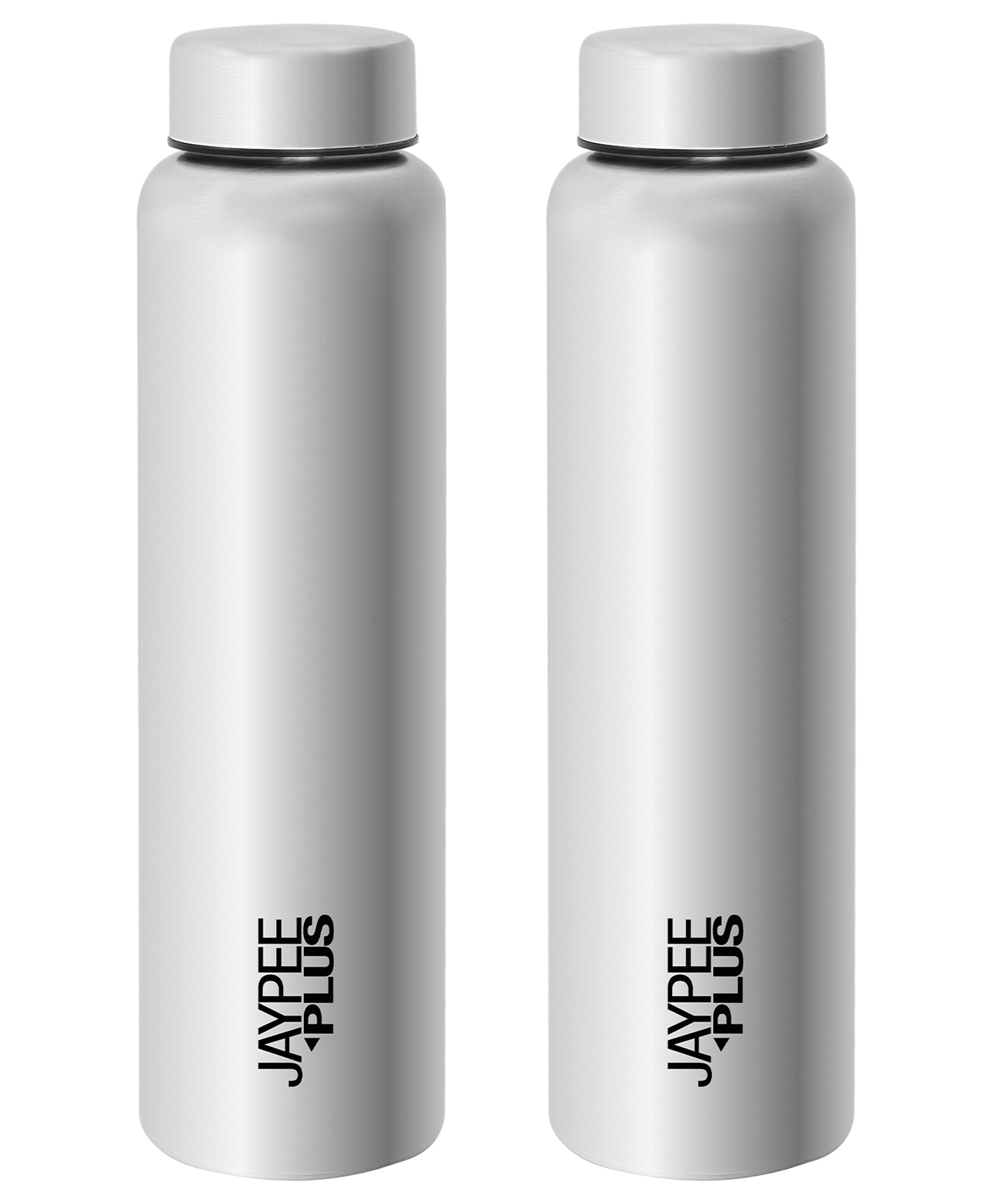 Jaypee Plus Galaxy Stainless Steel Leak Proof Campaign Water Bottle Pack of 2 - 1000 ml - Silver-picture-4