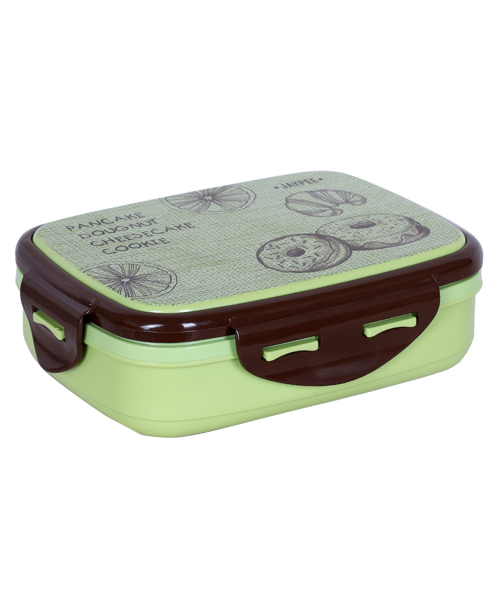Jaypee Ecosteel Jr. Kid's Insulated Steel Tiffin Box Leak-Proof Container and Spoon, Lunch Box for School , 550ml , Green-image-42