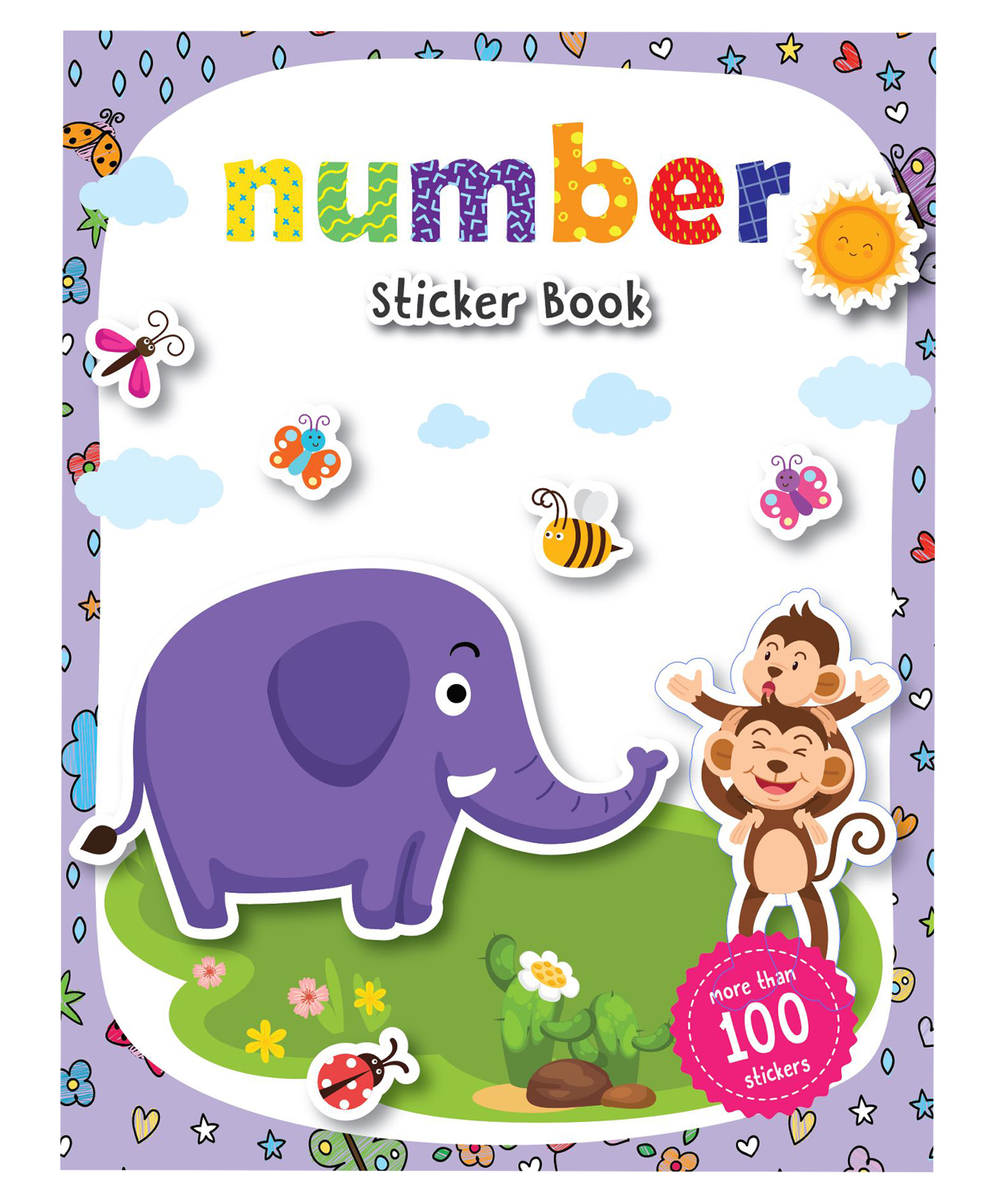 Number Sticker Book - English-image-8