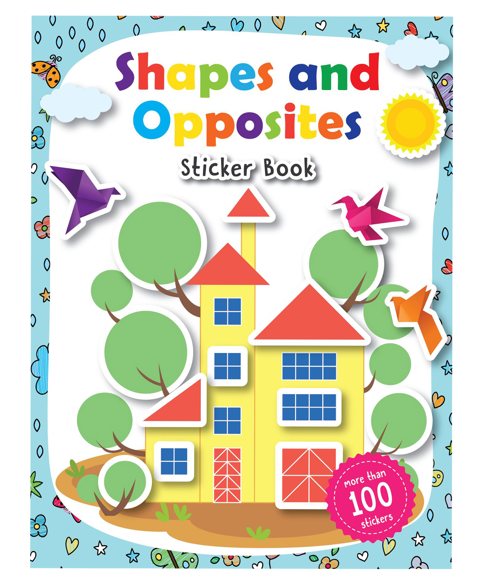 Shapes and Opposites Sticker Book - English-image-26