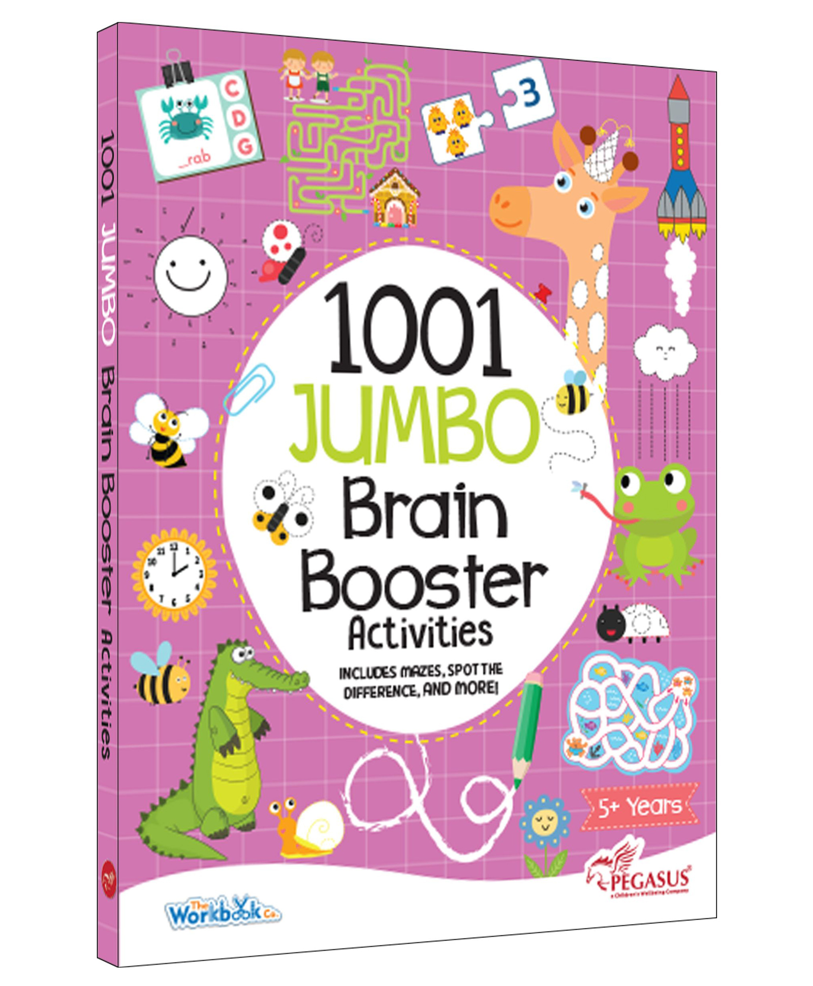 pegasus 1001 Jumbo Brain Booster Activity Book - English-picture-11