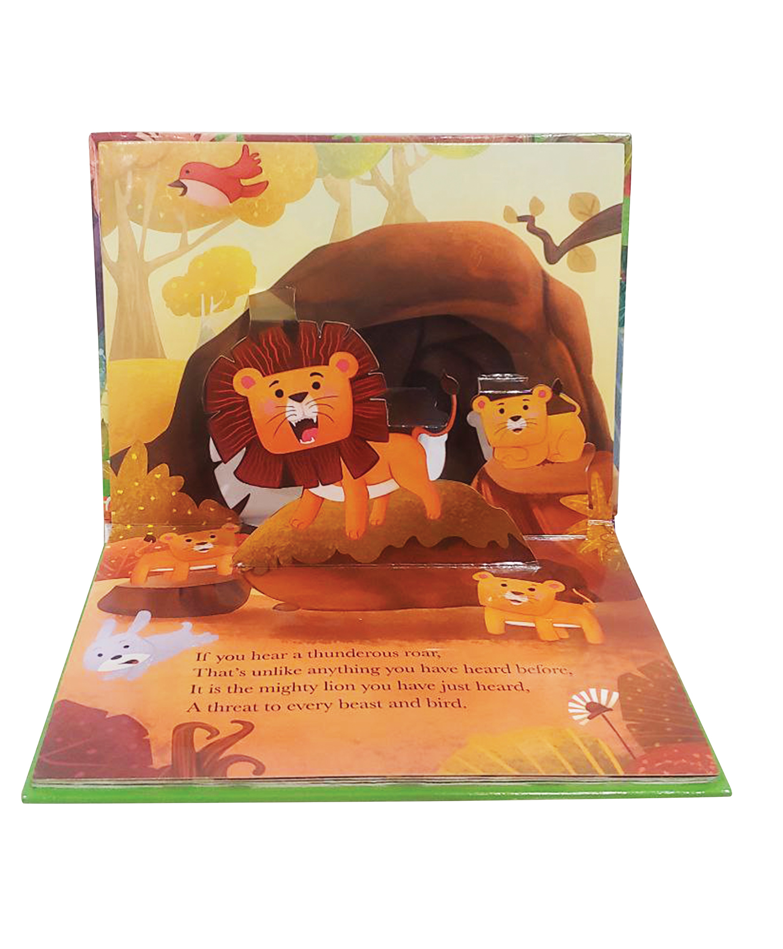 Pop-Up Jungle Book Illustrated Pop Up Books For Kids - English-image-23