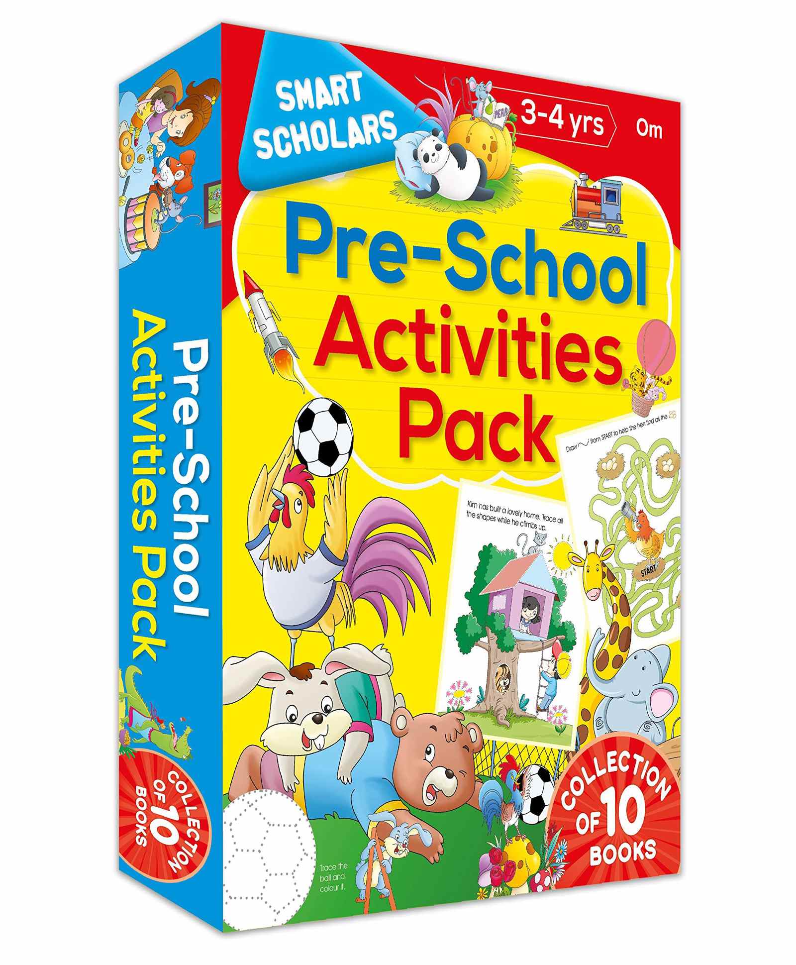 Pre-School Activity Book Pack of 10 - English-image-38