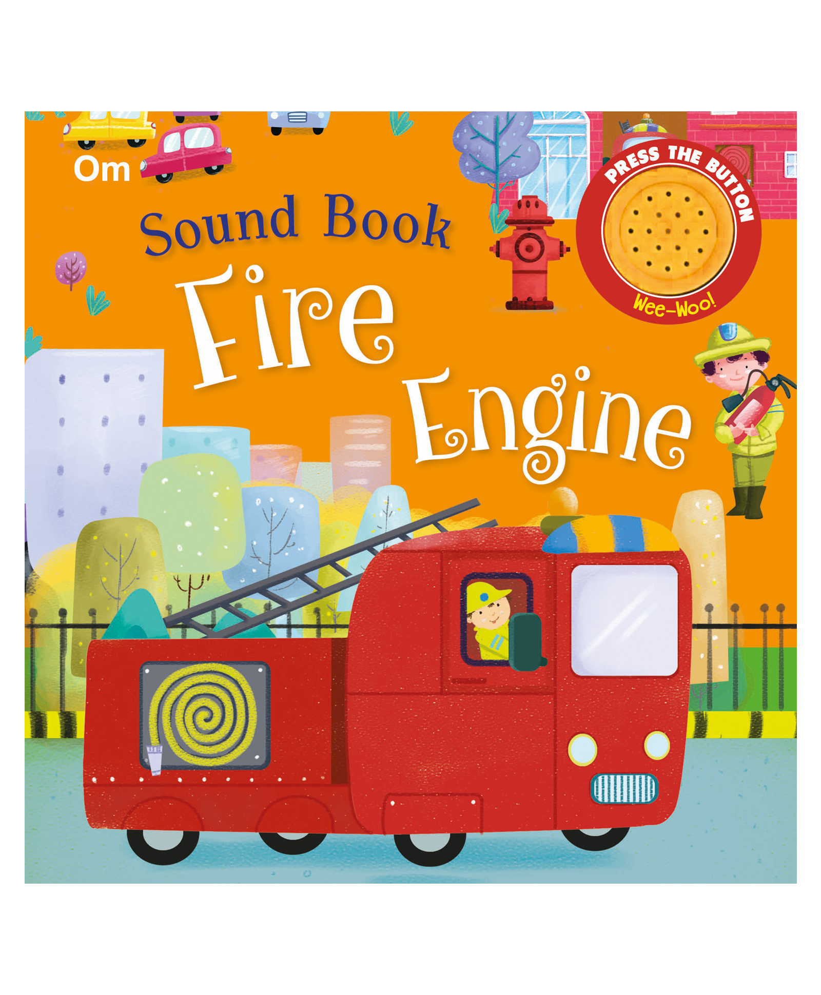 om books international Fire Engine Sound Book - English-picture-12
