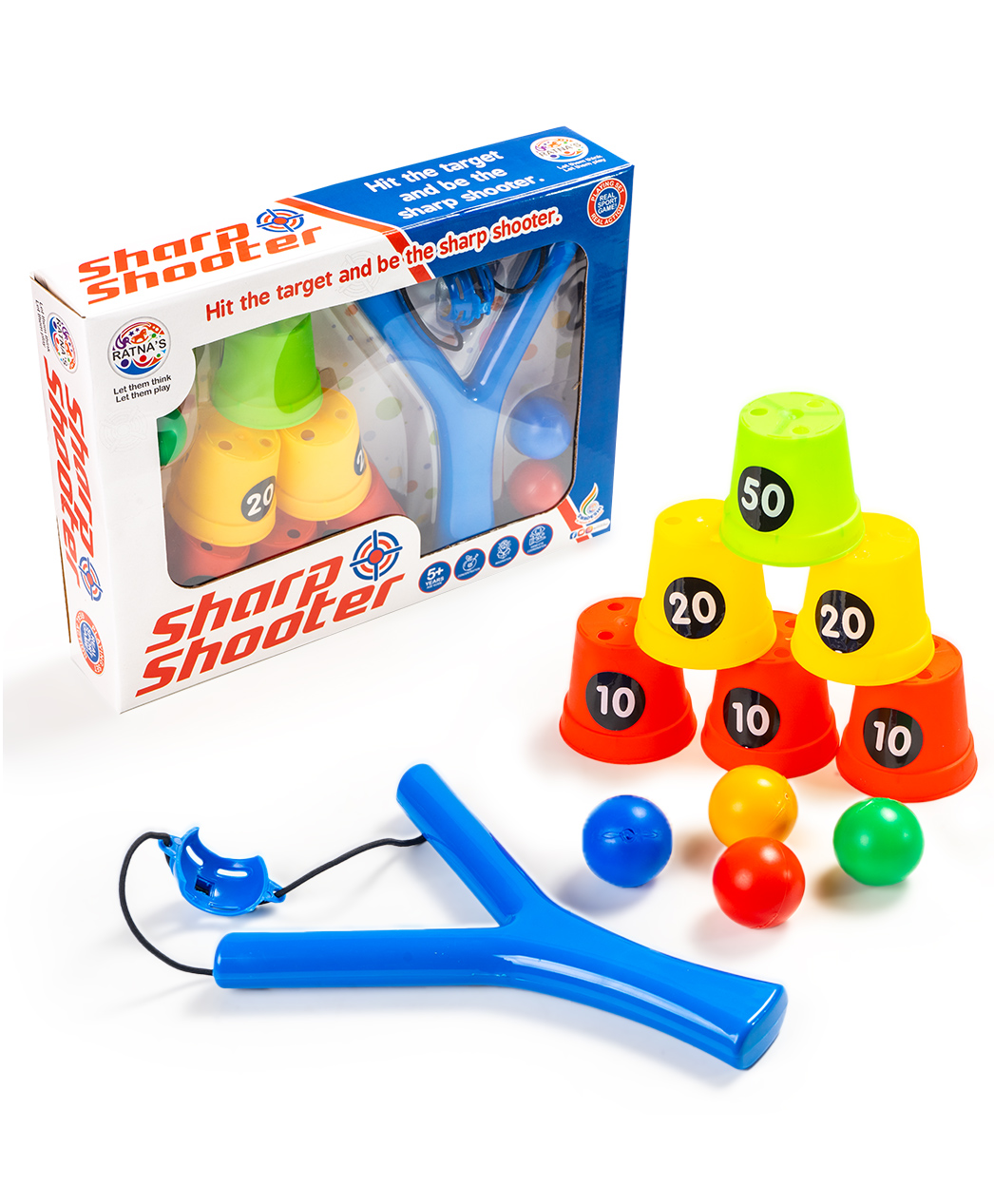 Ratnas Sharp Shooter with Targets - Multicolour-image-30