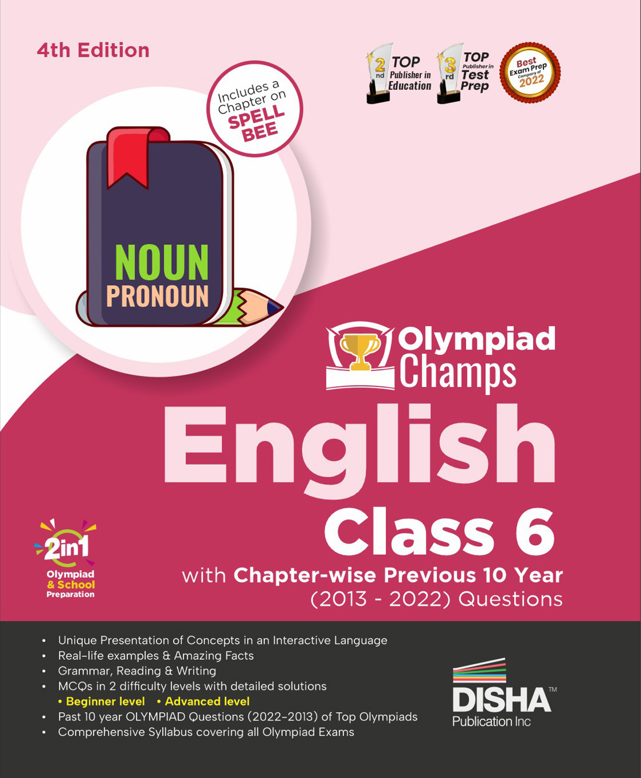 Olympiad Champs English Class 6 with Chapter-wise Previous 10 Year (2013 - 2022) Questions 4th Edition Complete Prep Guide with Theory, PYQs, Past & Practice Exercise | [Paperback] Disha Experts [Paperback] Disha Experts-image-8