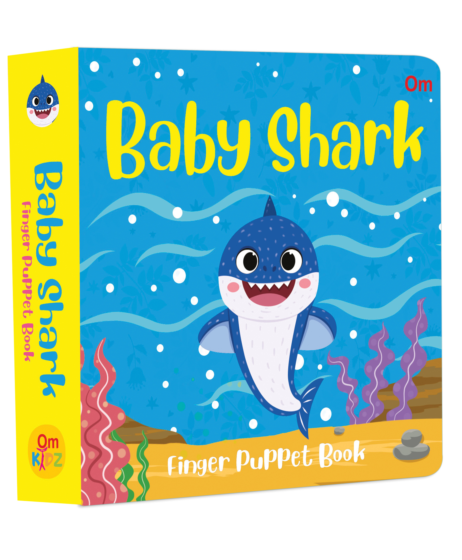 om books international Baby Shark Finger Puppet Book - Fun Activities Board books for Kids Board book  Picture Book , English-picture-20