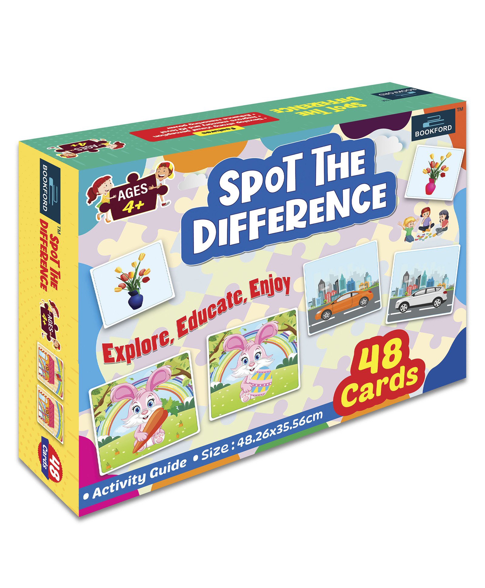 Bookford Spot The Diffrence Cards Puzzle - 48 Pieces-image-43