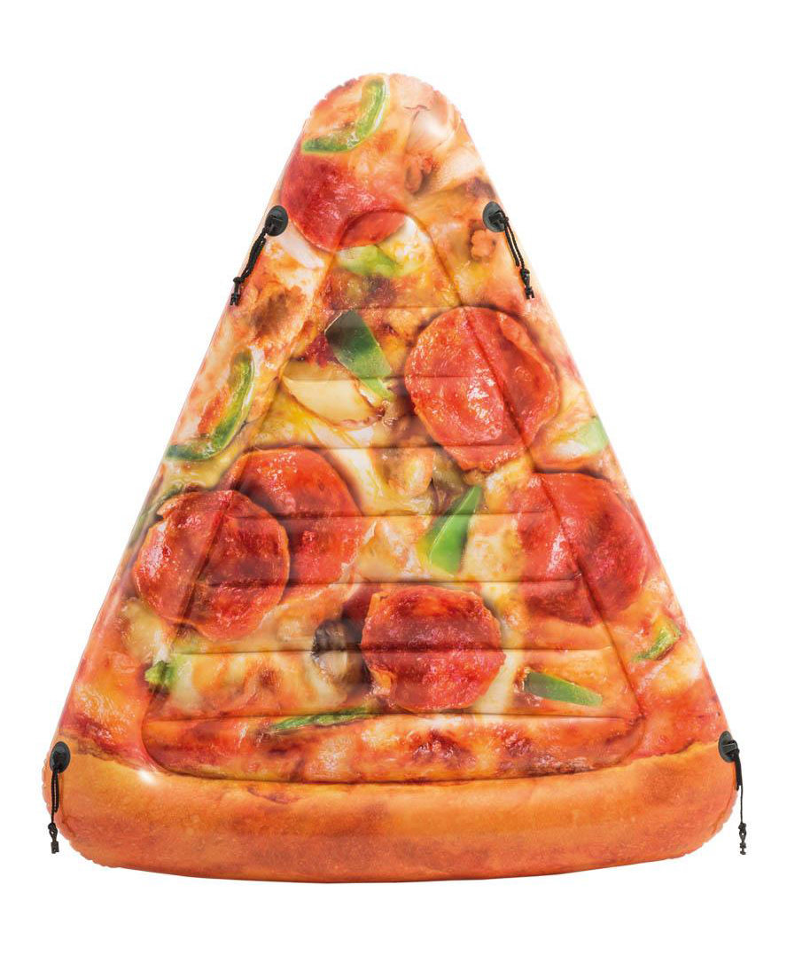 Intex Sliced Pizza Inflatable Swimming Pool Float Mat For Adults And Kids(Pack of 1Multicolor)-image-13