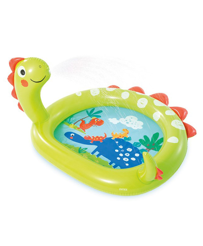 Intex Inflatable Dinosaur Spray Kiddie Pool For Kids  Multicolor-image-49