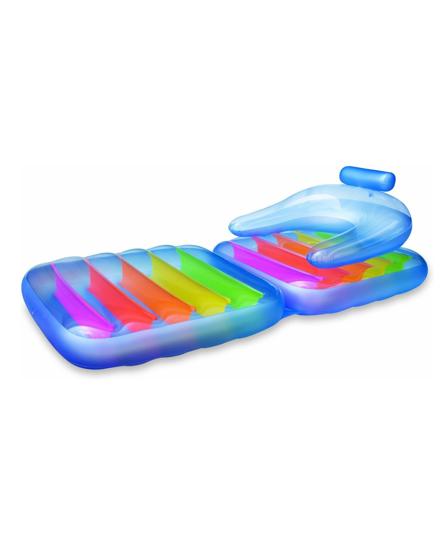 Intex Inflatable Folding Mattress-Lounge Chair For Swimming Intex Pool Float For Swimming  Multicolor-picture-30