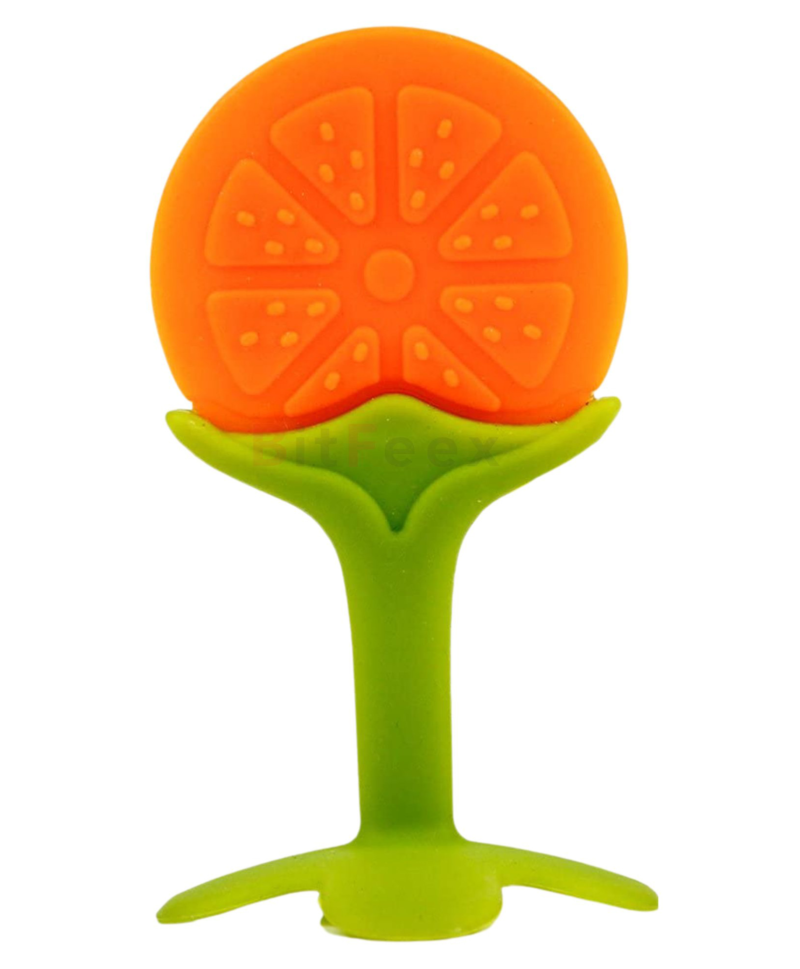 BitFeex Orange Shape Silicone Teether - Orange-picture-13