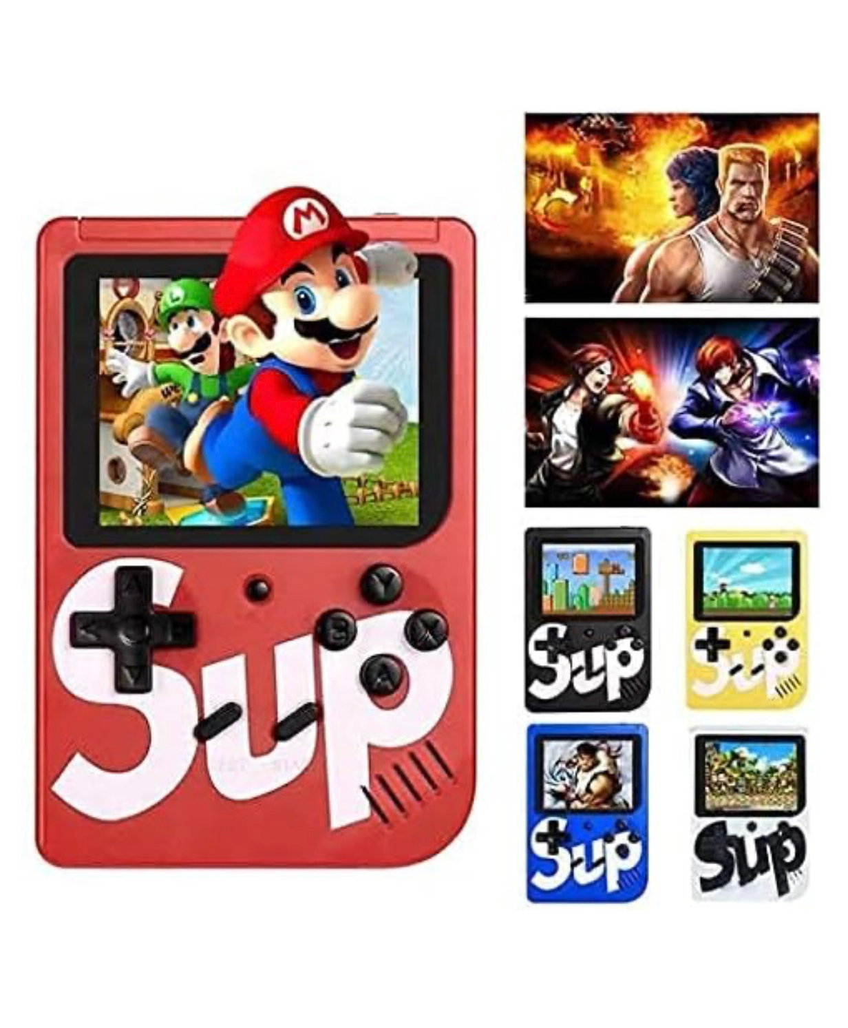 ARCADE TOYS Sup 400 in 1 Portable Handheld Console Video Game for Kids - Colour may vary-image-48