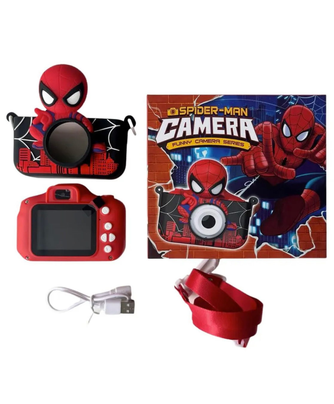 ARCADE TOYS Spiderman Theme Digital Camera Toy for Kids - Colour may vary-image-46