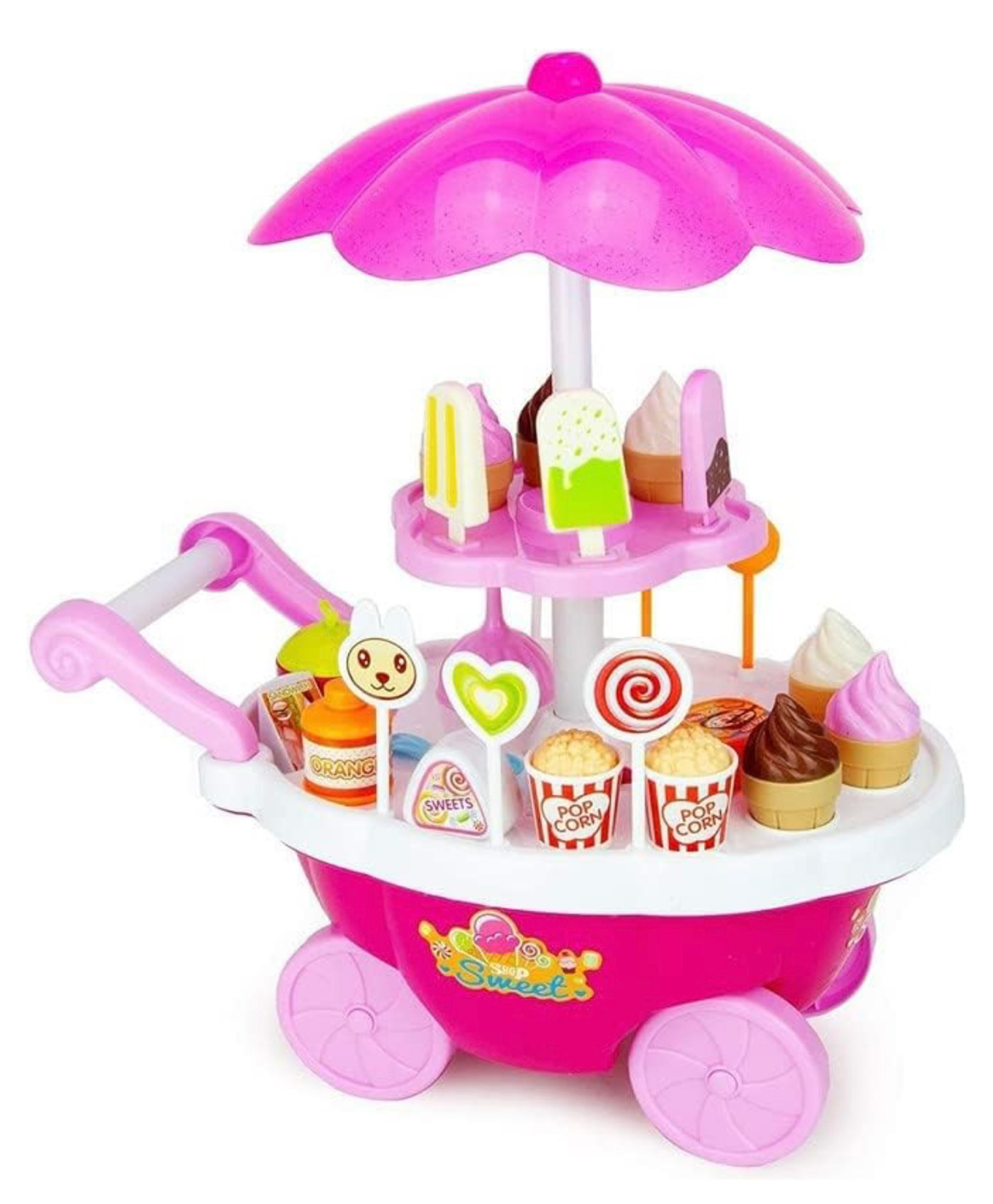 ARCADE TOYS Candy Cart Toy Play Set with Music & Light for Kids - Colour may vary-picture-44