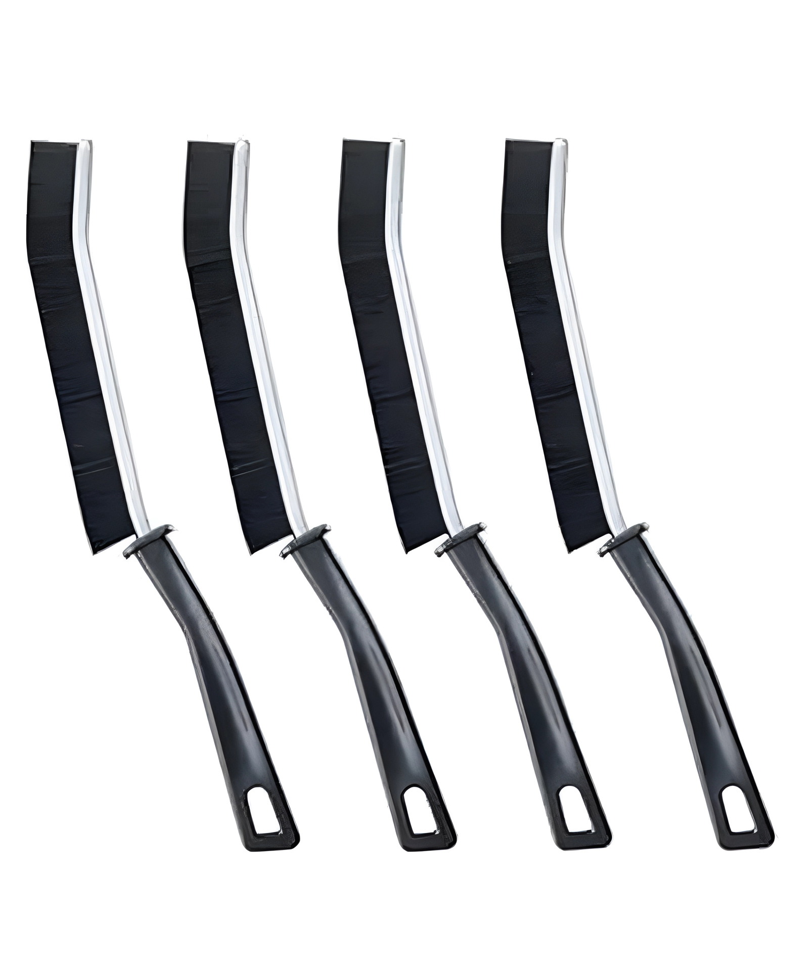 Mini Gap Cleaning Brush (Pack of 4) Hard Bristle Gap Brush for Cleaning Multipurpose Crevice Cleaning Brush Dead Corner Cleaning Brush Used for Home Toilet Bathroom Kitchen Tiles Window Slots-image-2
