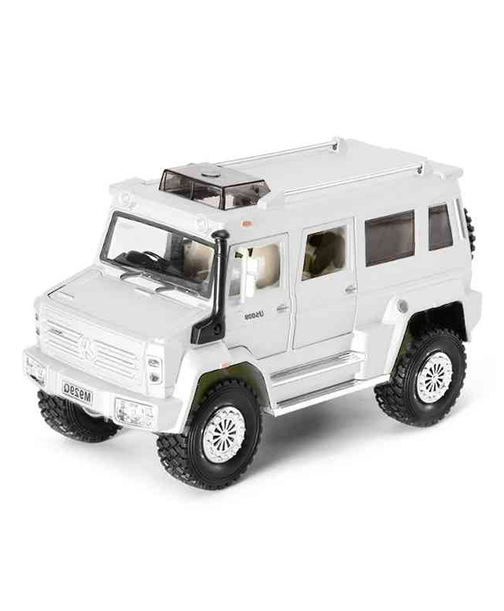 NEGOCIO High Quality 1:24 Unimog Cast Alloy Model Car Pull Back Alloy Die-casting Toy Car For Children - COLOR MAY VARY-image-48