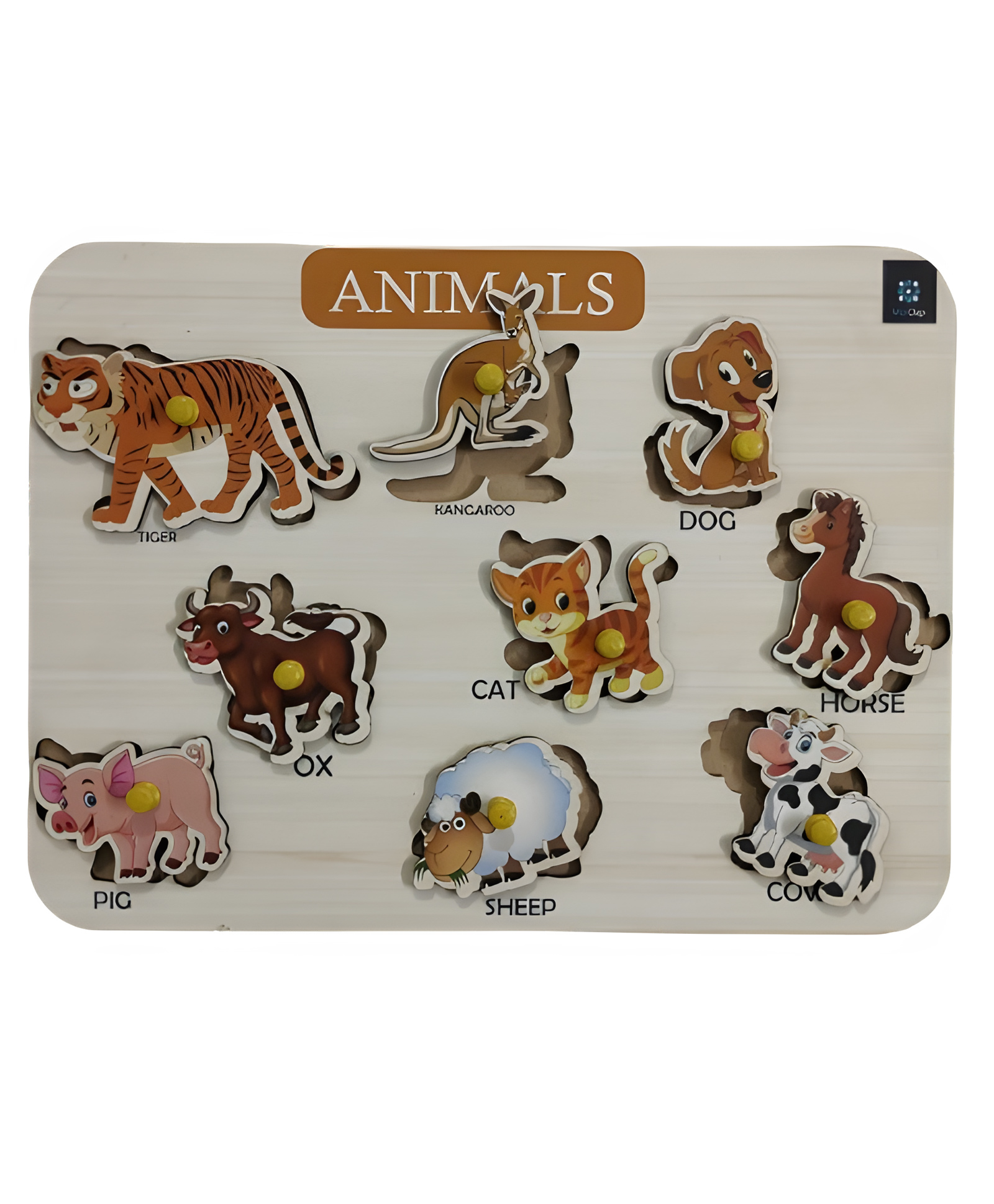 MetClap Animals Tray 9 pcs-picture-8