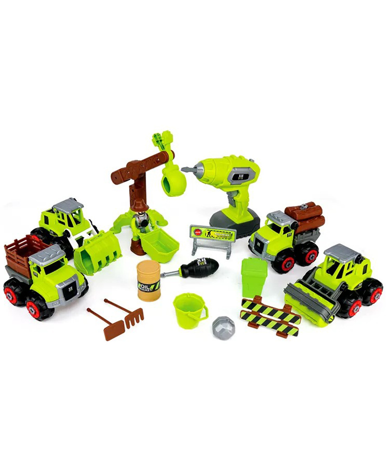 NEGOCIO Unbreakable Big Size Farm Truck Toys Vehicles Truck Toys Farm Set Truck Toy for Kids - COLOR MAY VARY-image-22